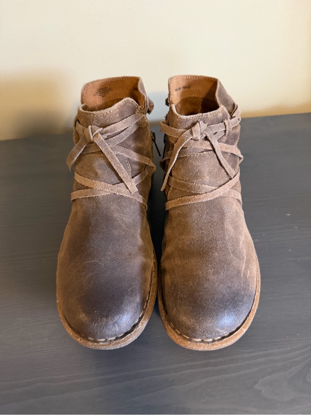 Born Tarkiln Suede Ankle Boots - Picture 3 of 9